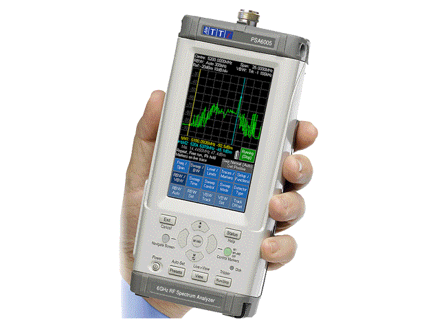 Kézi spektrum analizátor, PSA3605
