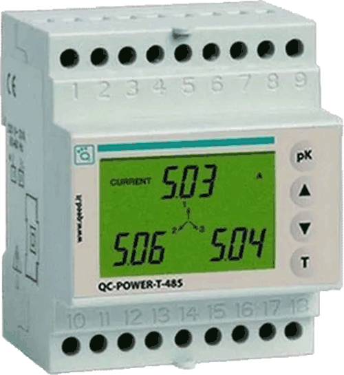Fogyasztásmérő, QC-Power-T-485