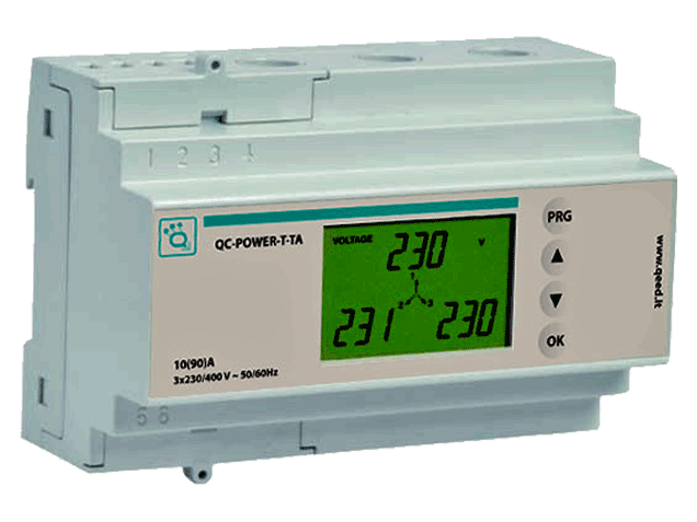 Valódi és meddő fogyasztásmérő, QC-Power-T-TA