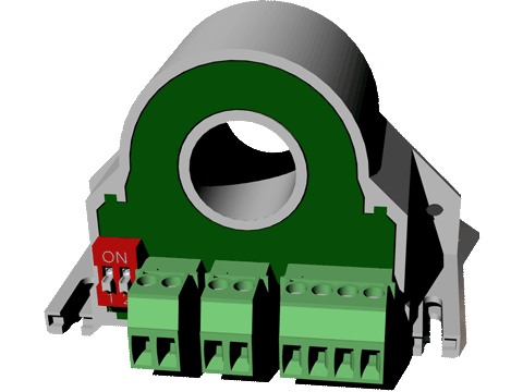 DC / AC egyfázisú  kétirányú fogyasztásmérő, QI-Power-485