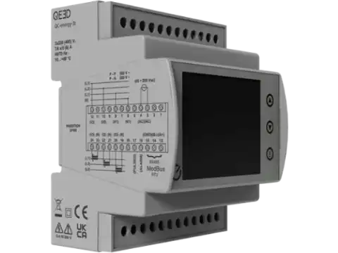 Valódi és meddő fogyasztásmérő, QC-Power-T-485