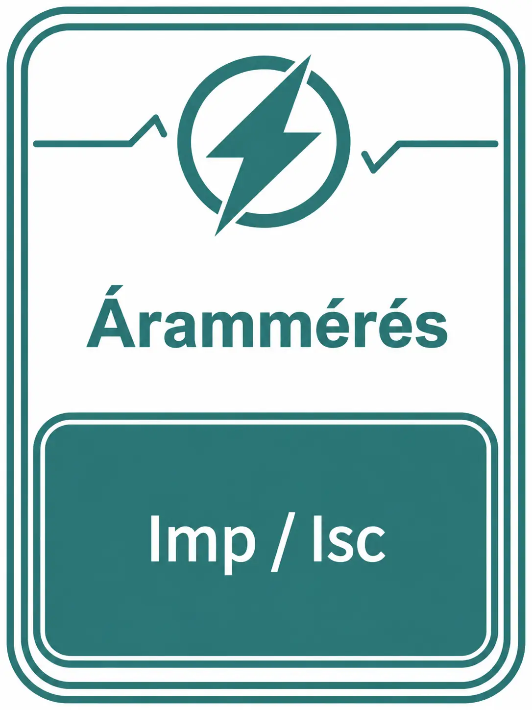 Árammérés – Imp / Isc