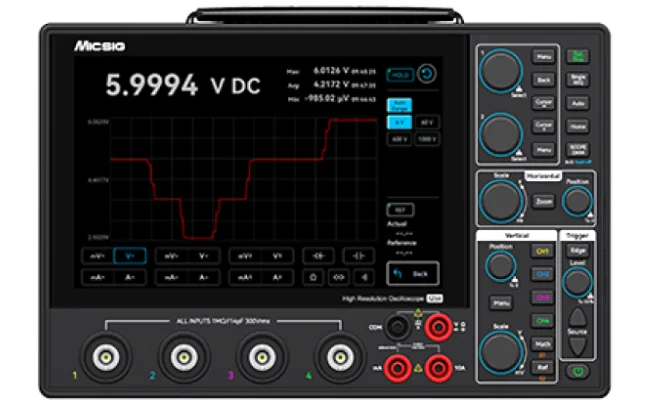 Beépített multiméter funkció