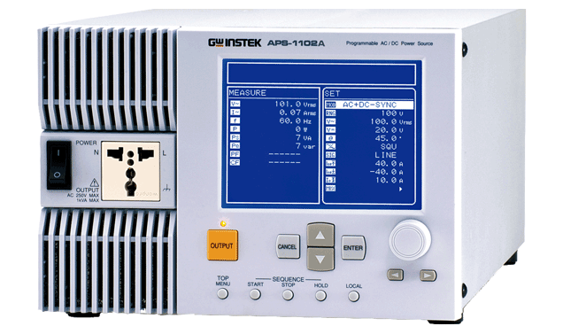 Egyfázisú AC+DCtápegység, APS-1102A